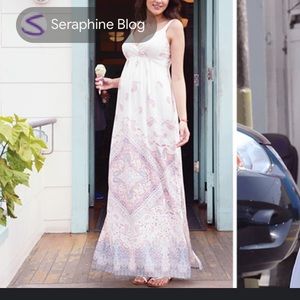 Boho Chic Maternity Dress